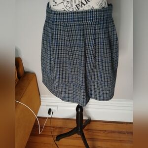 plaid skirt